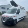 RENAULT Master 2,3 dCi, plošina KLUBB K32 dosah 12,8 m R.v.: 07/2020, 2299cm3, 107kW (145PS), M6, Diesel, Euro 6, 2-miestne, 76.550 km Hydraulická pracovná plošina KLUBB K32, 120kg, 1 osoba, 605 mh