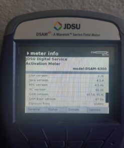 VIAVI JDSU DSAM 6300 XT - merací prístroj pre DOCSIS 3.0