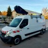 RENAULT Master 2,3 dCi, plošina KLUBB K32 dosah 12,8 m R.v.: 05/2020, 2299cm3, 96kW (130PS), M6, Diesel, Euro 6, 2-miestne, 102.600 km Hydraulická pracovná plošina KLUBB K32, 120kg, 1 osoba, 359 mh